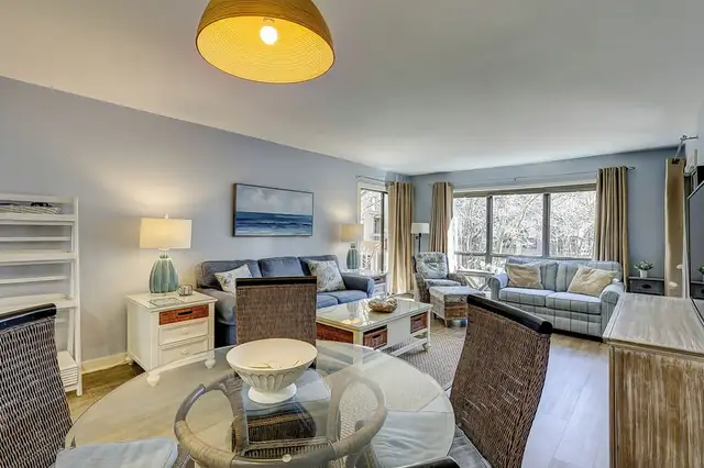 Living room at The Moorings 73
